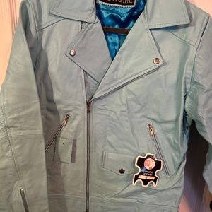 Steel cowgirl leather jacket